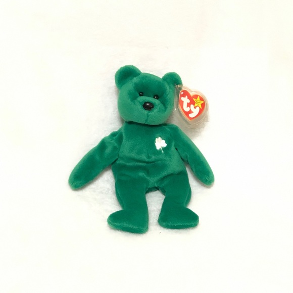 “Erin” Beanie Bear - Picture 1 of 2